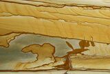 Polished Cripple Creek Picture Jasper Slab - Oregon #308121-1